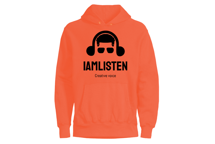 I Am Listen PINK-Hoodie